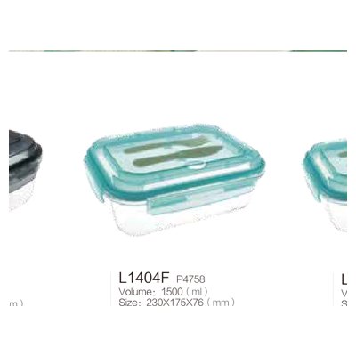 L1401E Borosilicate Glass Container