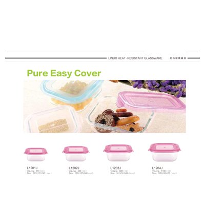 L2201C Borosilicate Glass Container