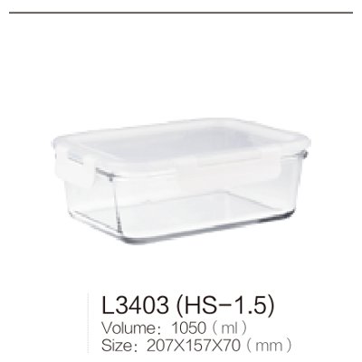 L3401 Series Glass Container (HS-3)