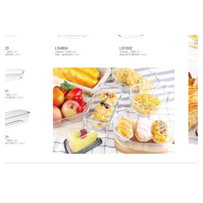 LS4401 Series Glass Storage Jar