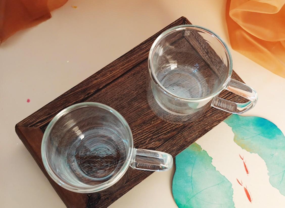 SCB019 Glass Lid Cup