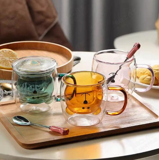 SCB030 Glass Lid Cup